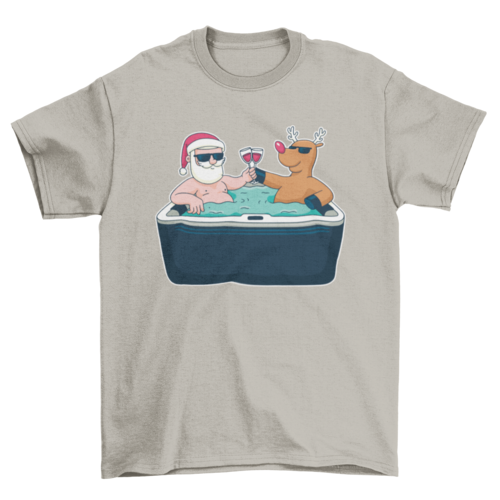 Christmas Jacuzzi T-shirt
