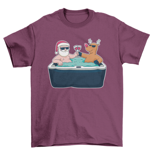Christmas Jacuzzi T-shirt