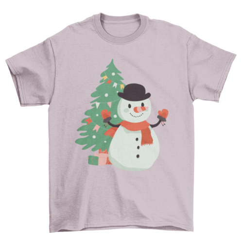 Snowman Christmas T-shirt