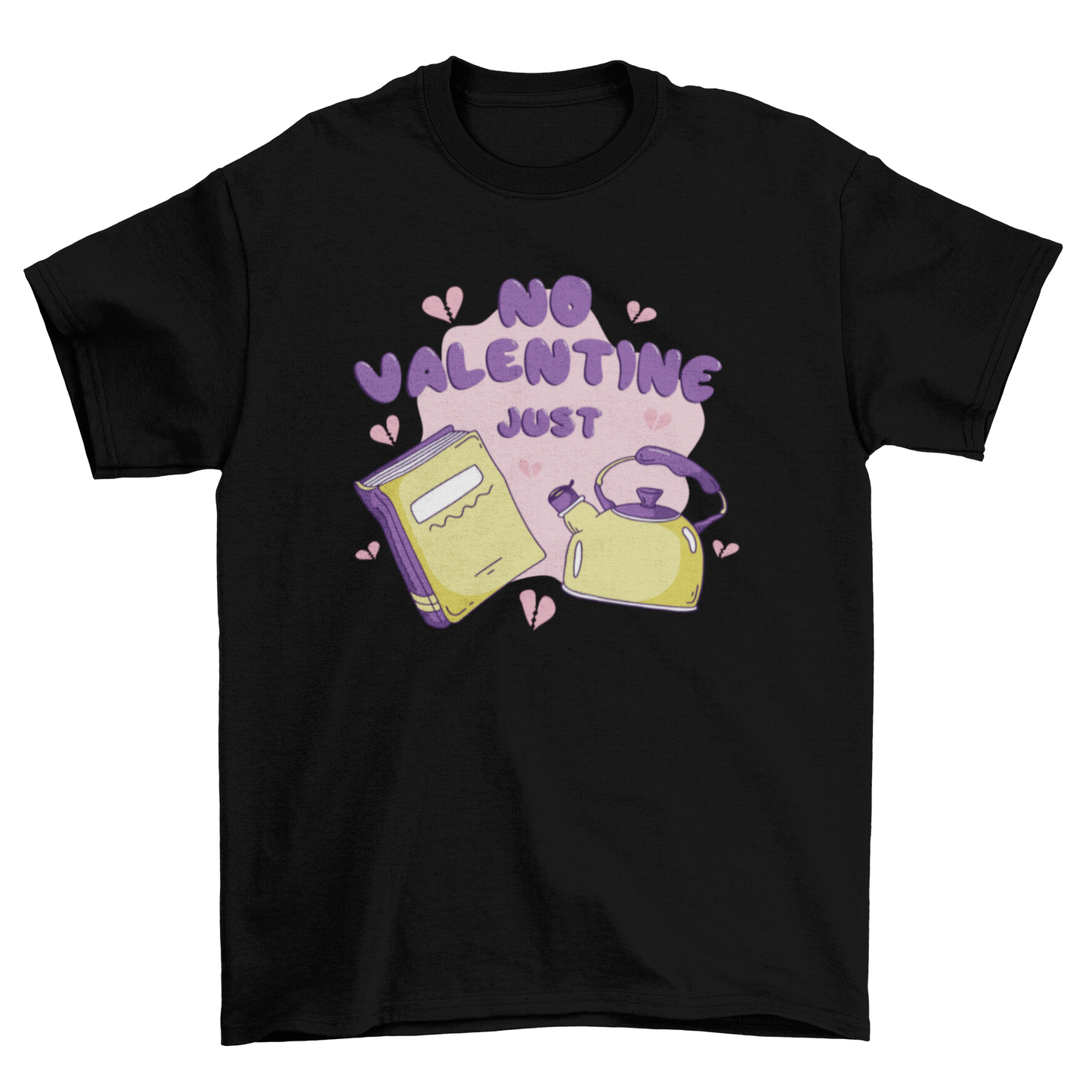 Books and Tea Valentine T-shirt