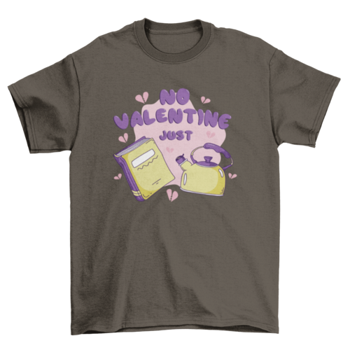 Books and Tea Valentine T-shirt