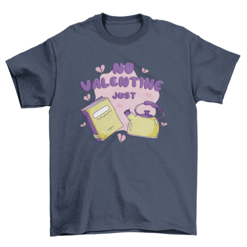 Books and Tea Valentine T-shirt