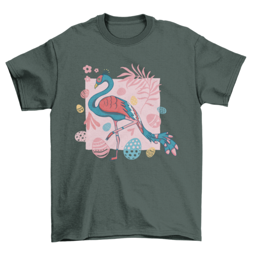 Easter Flamingo T-shirt