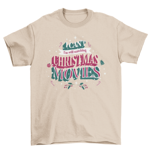 Christmas Movies T-shirt
