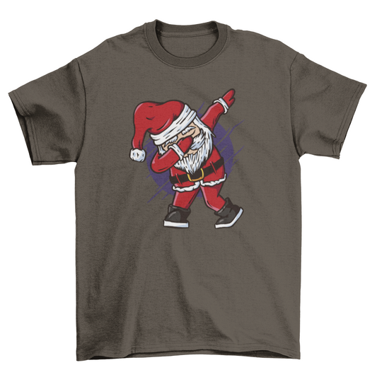 Dabbing Santa T-shirt