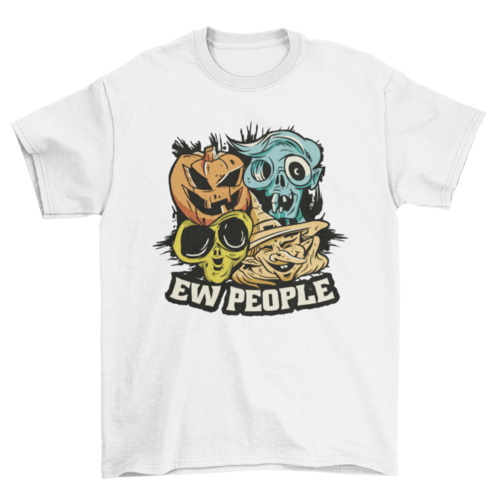 "EW PEOPLE" Halloween T-shirt