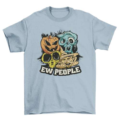 "EW PEOPLE" Halloween T-shirt