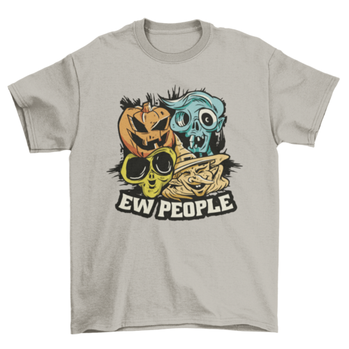"EW PEOPLE" Halloween T-shirt