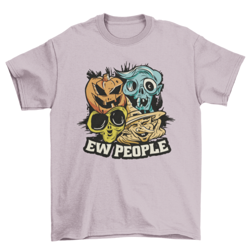 "EW PEOPLE" Halloween T-shirt