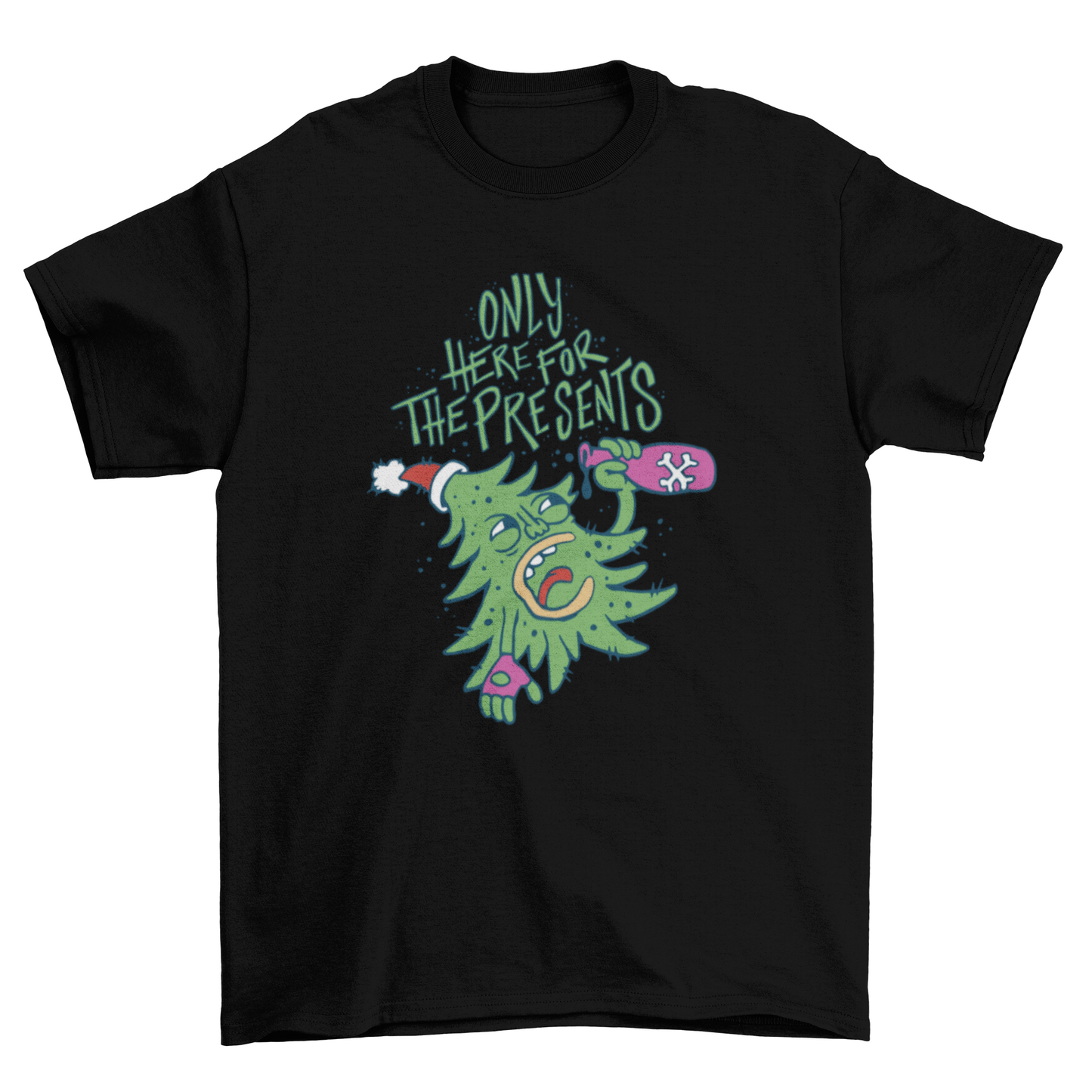Drunk Christmas Tree T-shirt
