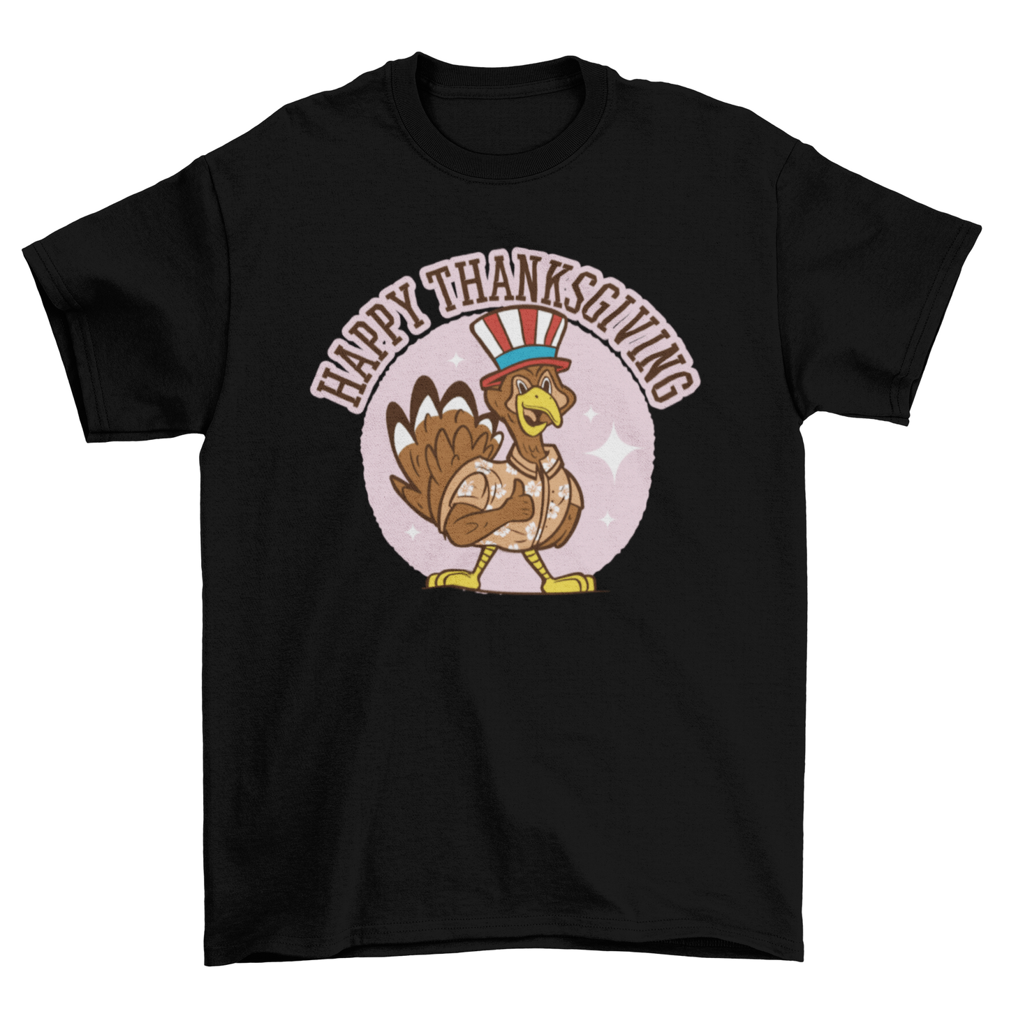 Patriotic Turkey Thanksgiving T-shirt
