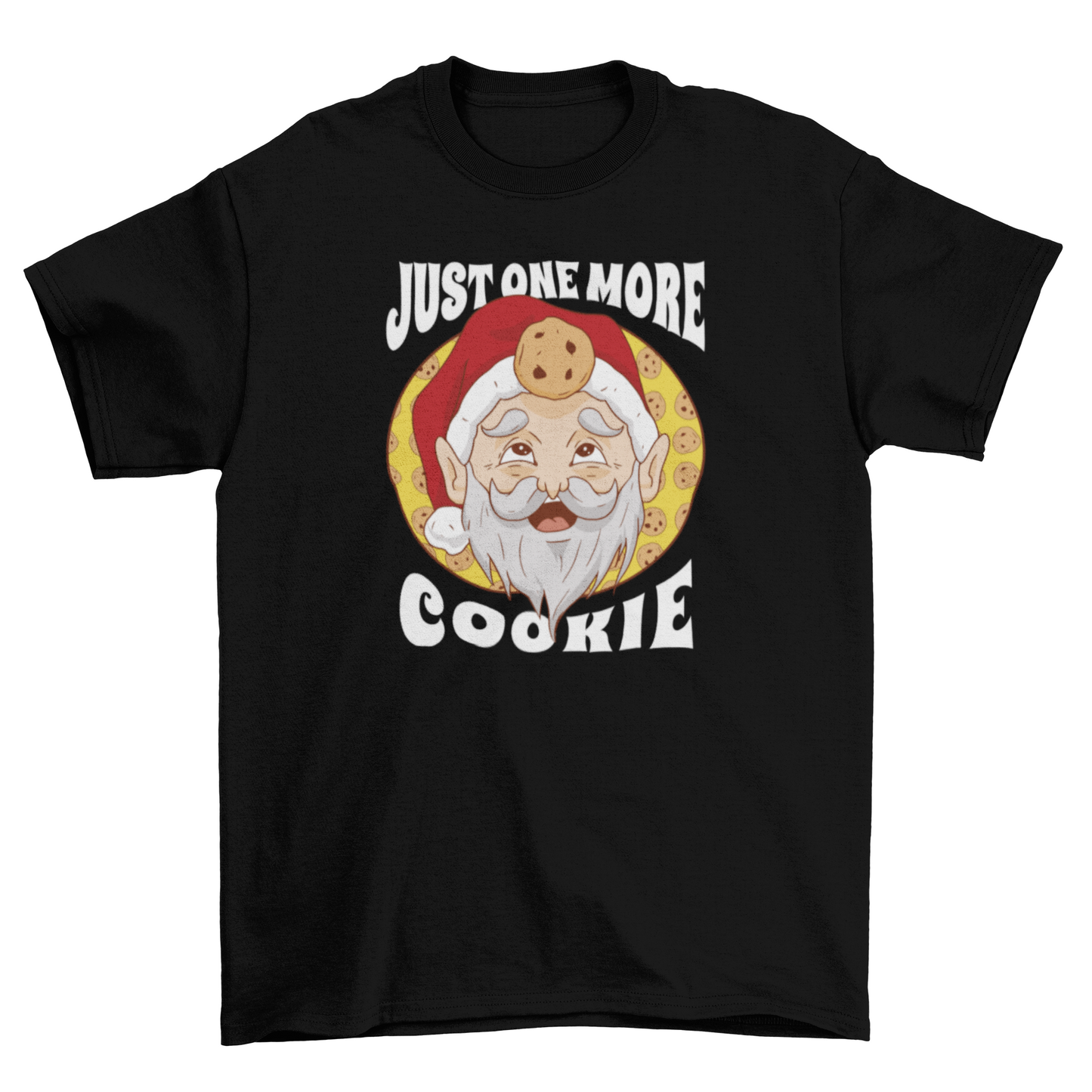 "Just One More Cookie" Santa Tee