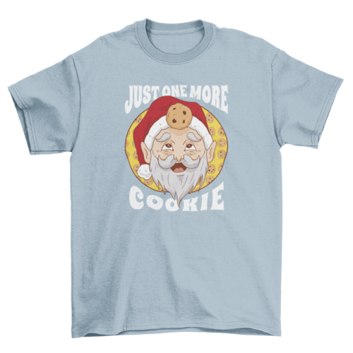 "Just One More Cookie" Santa Tee