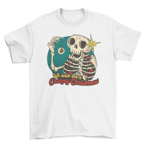 Creepy Christmas Cartoon Tee