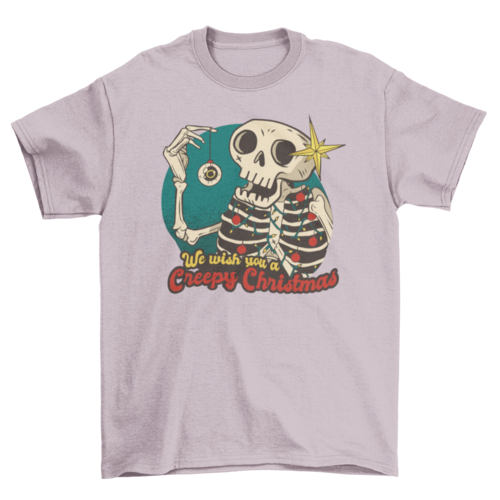 Creepy Christmas Cartoon Tee