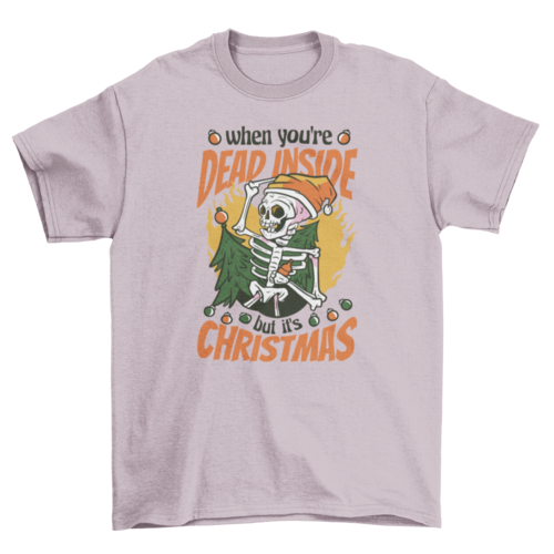 Skeleton Christmas T-shirt