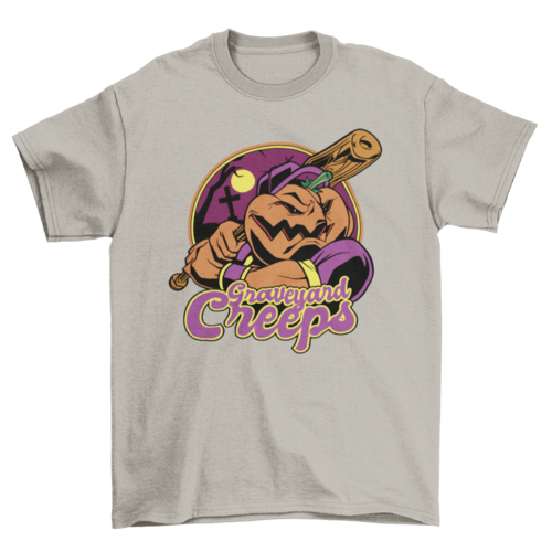 Graveyard Creeps Halloween Tee