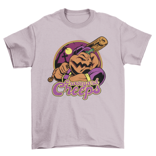 Graveyard Creeps Halloween Tee
