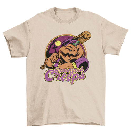 Graveyard Creeps Halloween Tee