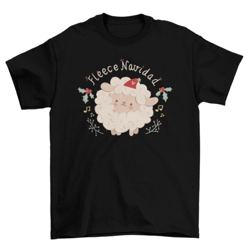Fleece Navidad T-shirt