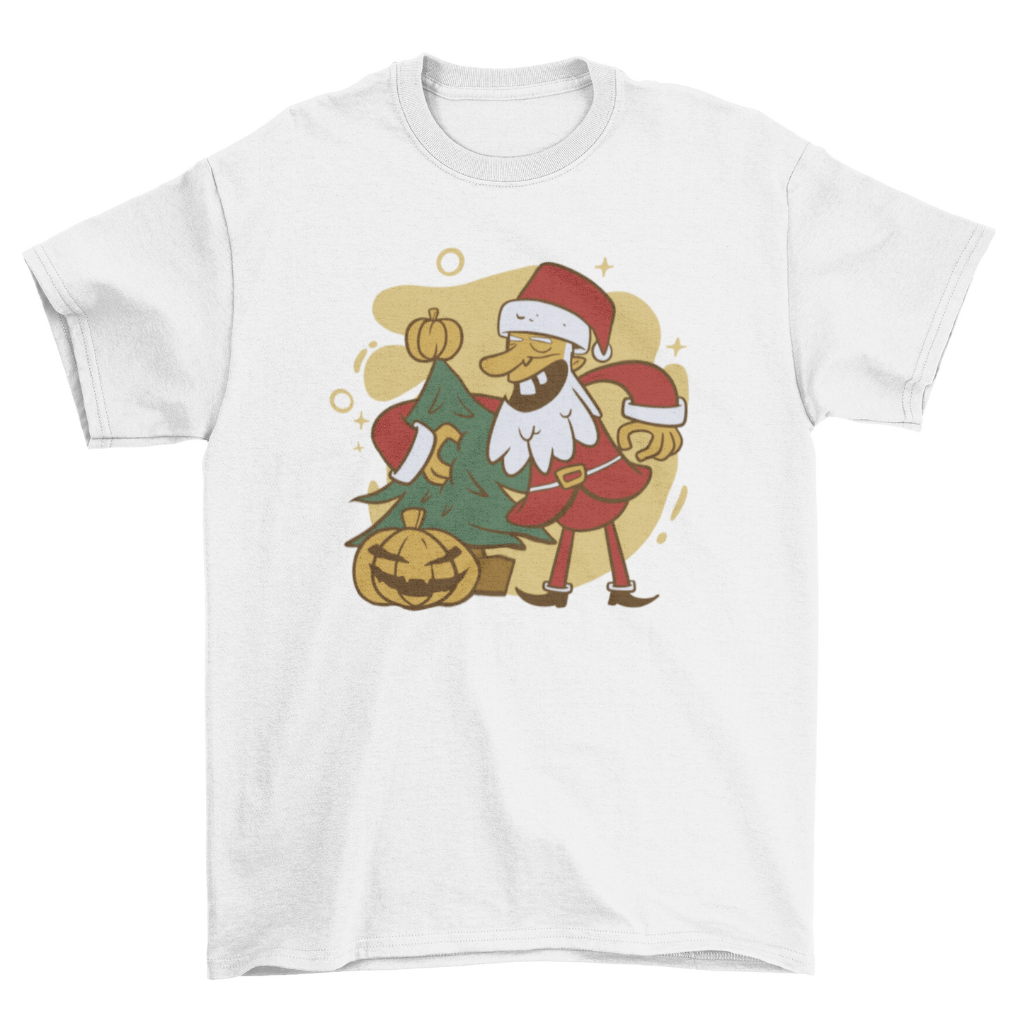Santa Claus On Halloween T-shirt