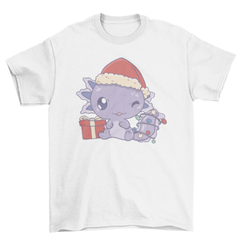 Christmas Axolotl T-shirt