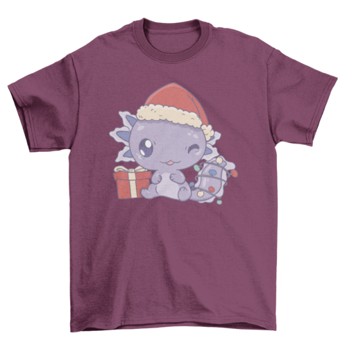 Christmas Axolotl T-shirt