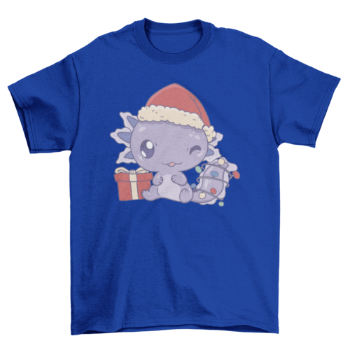 Christmas Axolotl T-shirt