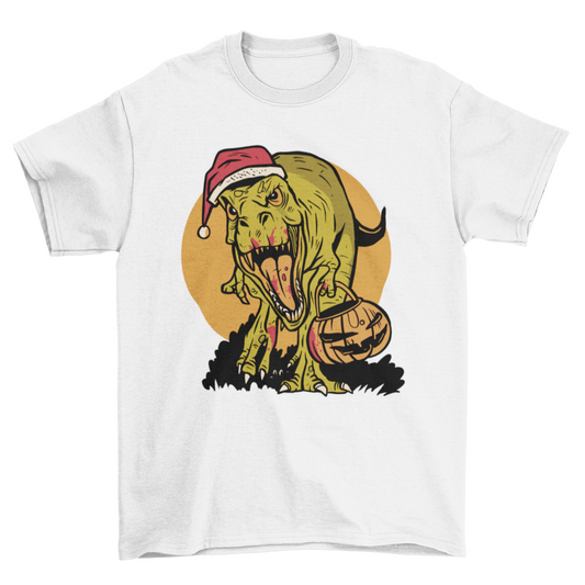 T-rex Holiday T-shirt