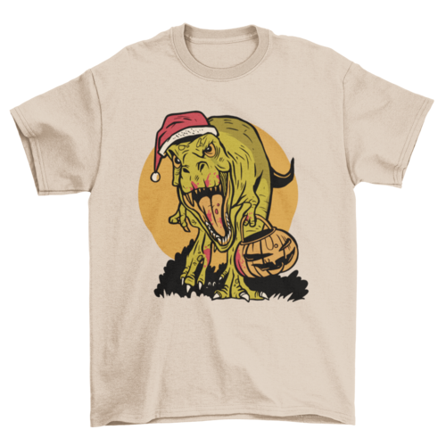 T-rex Holiday T-shirt