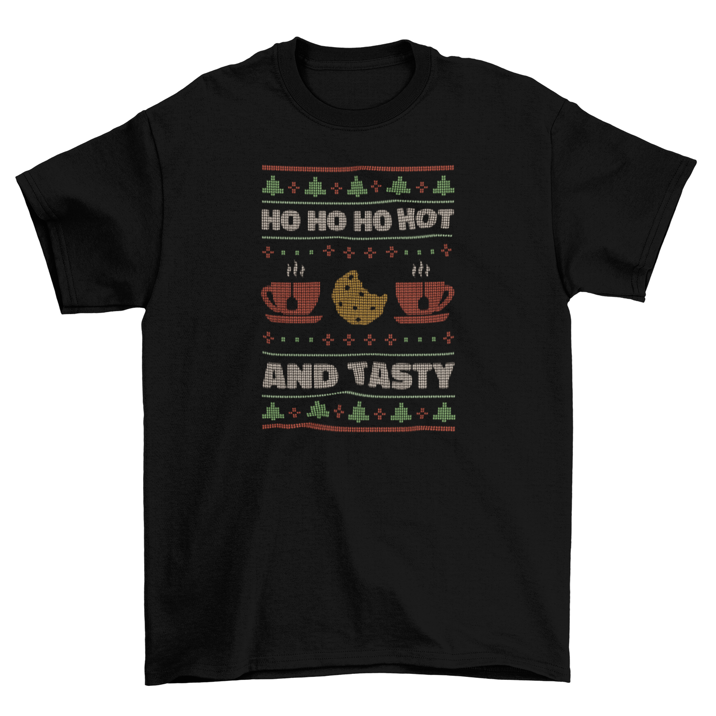 Christmas Cookie Ugly Sweater Themed T-shirt