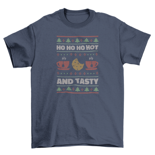 Christmas Cookie Ugly Sweater Themed T-shirt