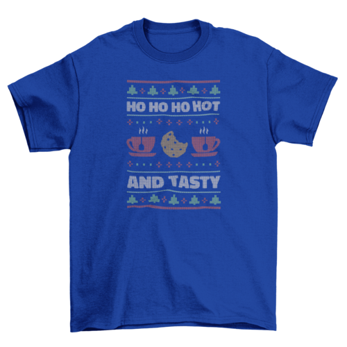 Christmas Cookie Ugly Sweater Themed T-shirt