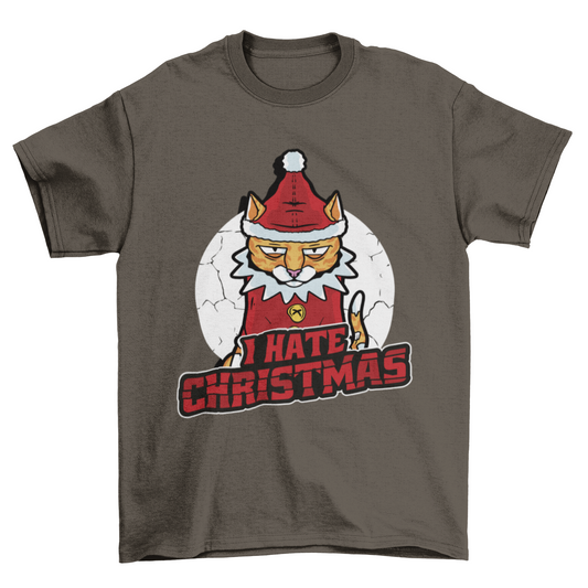 I Hate Christmas T-shirt