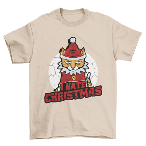 I Hate Christmas T-shirt