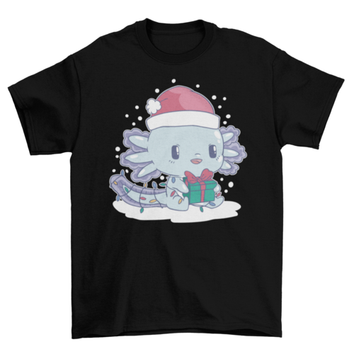 Christmas Axolotl T-shirt