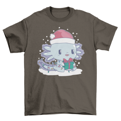 Christmas Axolotl T-shirt