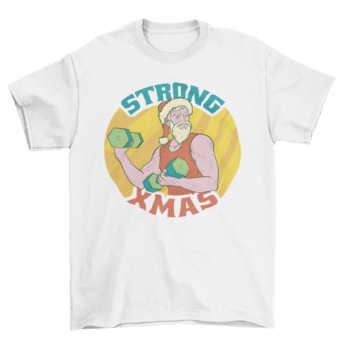 Strong Santa T-shirt