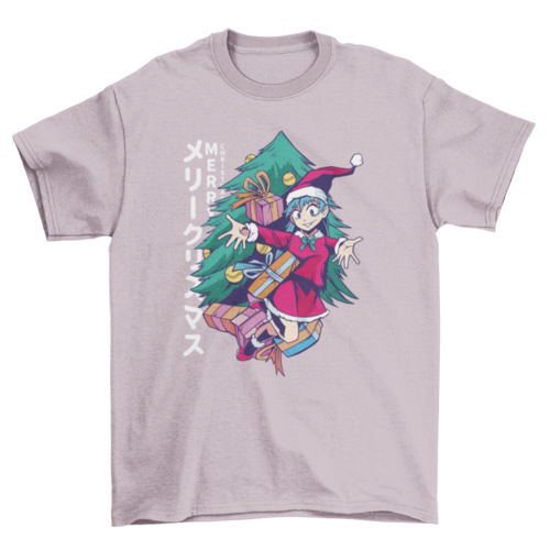 Christmas Anime T-shirt