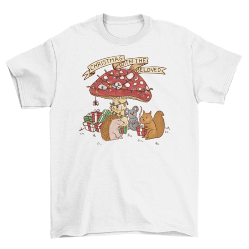 Christmas Mushroom T-shirt