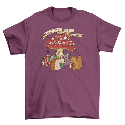 Christmas Mushroom T-shirt