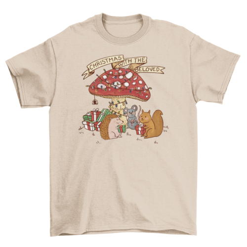 Christmas Mushroom T-shirt