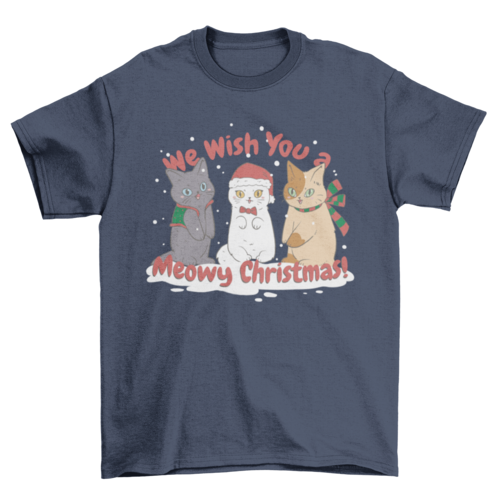 Caroling Cats T-shirt
