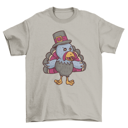 Turkey Pilgrim Thanksgiving T-shirt