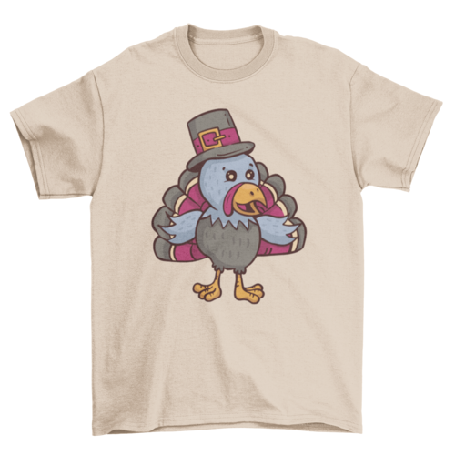 Turkey Pilgrim Thanksgiving T-shirt