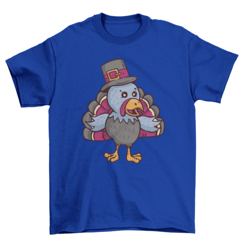 Turkey Pilgrim Thanksgiving T-shirt