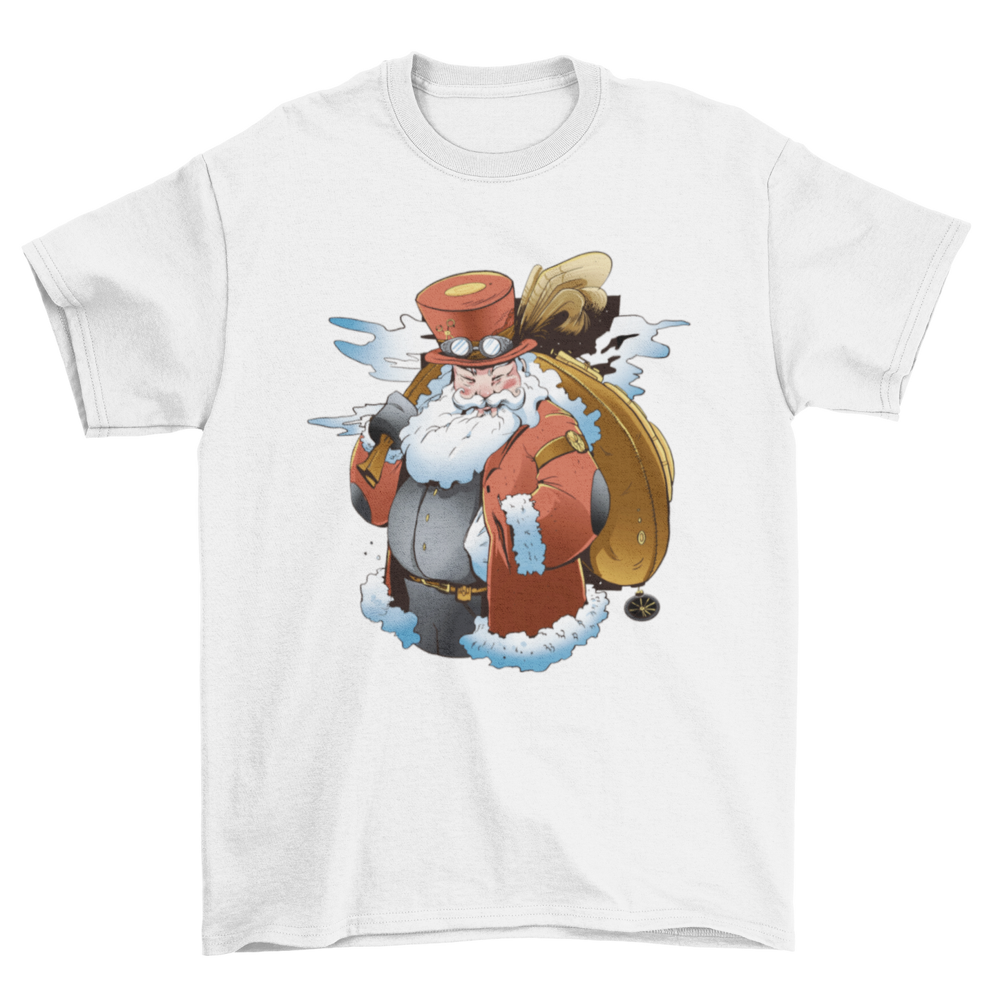 Concentrating Santa Tee