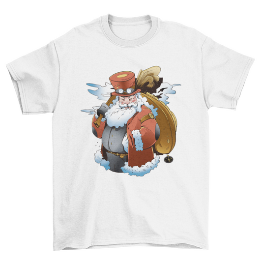 Concentrating Santa Tee