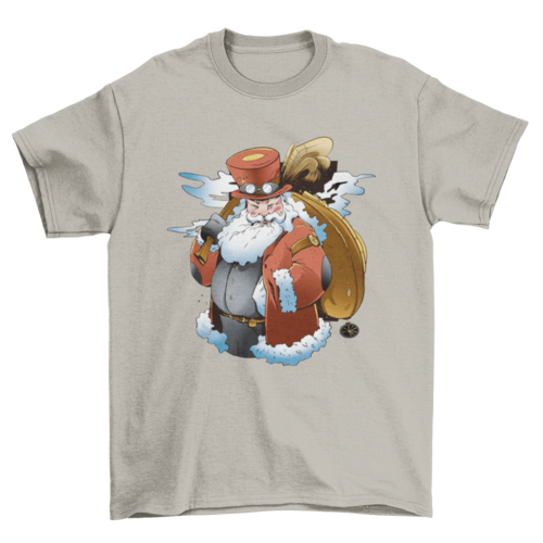 Concentrating Santa Tee