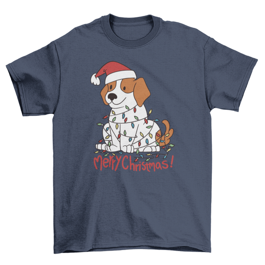 Christmas Beagle T-shirt
